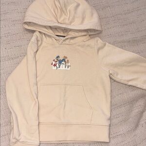 KITH kids Cream boxed Hoodie size 2T Unisex
